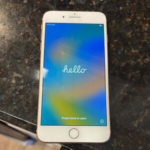 Apple Rose Gold iPhone 8 Plus Sleek Design Powerful Performance—used